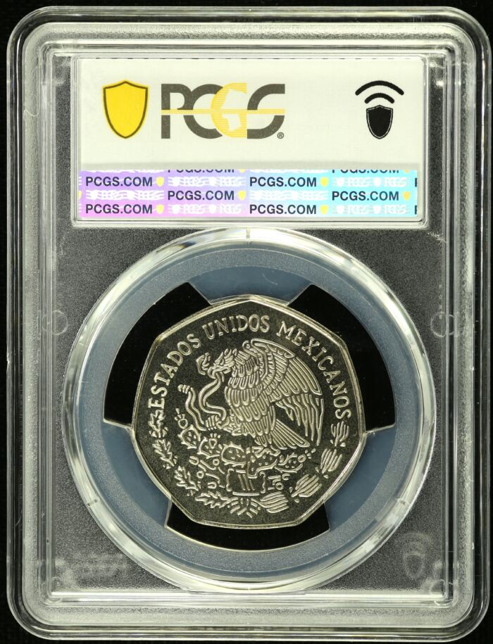 Modern Silver & Minors 10 Peso 1982 Mo KM-477.2 PCGS PR69 0155082Modern Silver & Minors 10 Peso 1982 Mo KM-477.2 PCGS PR69 0155082 - Image 2