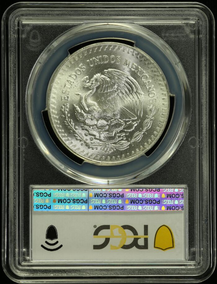 Modern Silver & Minors Onza 1985 Mo PCGS MS67 0154821Modern Silver & Minors Onza 1985 Mo PCGS MS67 0154821 - Image 2