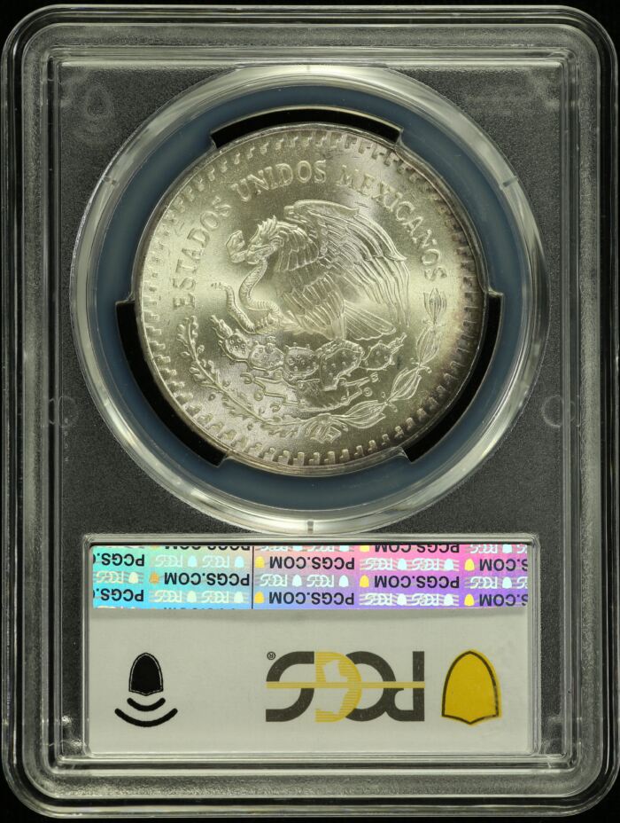 Modern Silver & Minors Onza 1985 Mo PCGS MS67 0154823Modern Silver & Minors Onza 1985 Mo PCGS MS67 0154823 - Image 2
