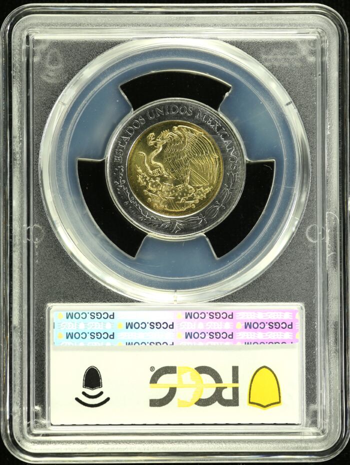 Modern Silver & Minors 5 Peso 2008 Mo Francisco Villa PCGS MS68 0154854Modern Silver & Minors 5 Peso 2008 Mo Francisco Villa PCGS MS68 0154854 - Image 2