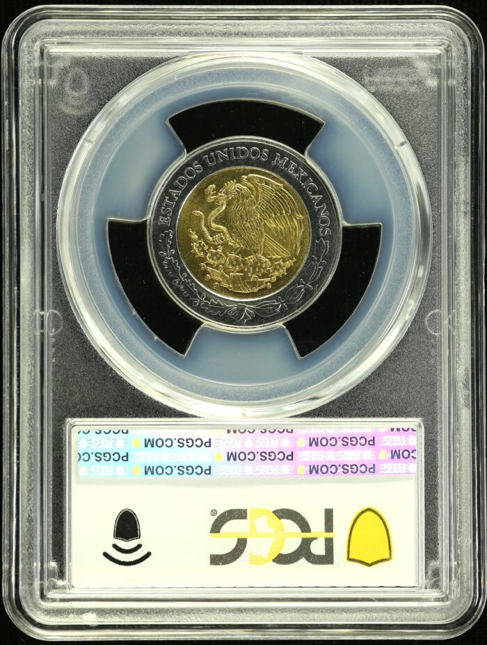 Modern Silver & Minors 5 Peso 2008 Mo Francisco Villa PCGS MS67 0154862Modern Silver & Minors 5 Peso 2008 Mo Francisco Villa PCGS MS67 0154862 - Image 2