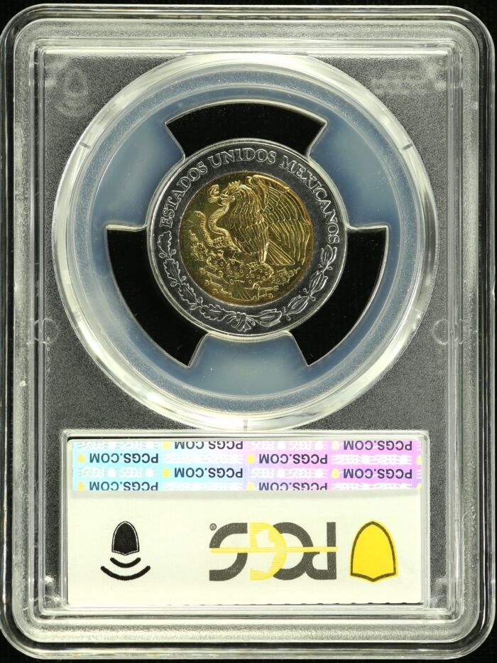 Modern Silver & Minors 5 Peso 2008 Mo Carlos Maria de Bustamante PCGS MS67 0154914Modern Silver & Minors 5 Peso 2008 Mo Carlos Maria de Bustamante PCGS MS67 0154914 - Image 2
