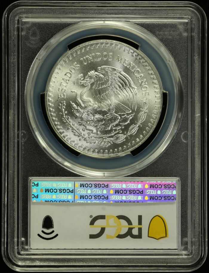 Modern Silver & Minors Onza 1986 Mo PCGS MS66 0154923Modern Silver & Minors Onza 1986 Mo PCGS MS66 0154923 - Image 2