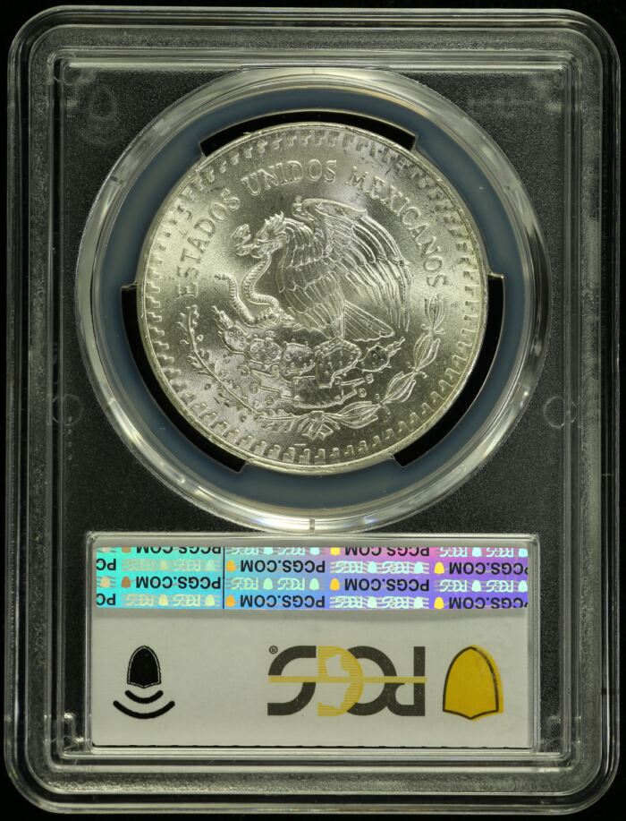 Modern Silver & Minors Onza 1986 Mo PCGS MS67 0154925Modern Silver & Minors Onza 1986 Mo PCGS MS67 0154925 - Image 2