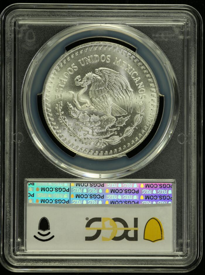 Modern Silver & Minors Onza 1990 Mo PCGS MS68 0154929Modern Silver & Minors Onza 1990 Mo PCGS MS68 0154929 - Image 2