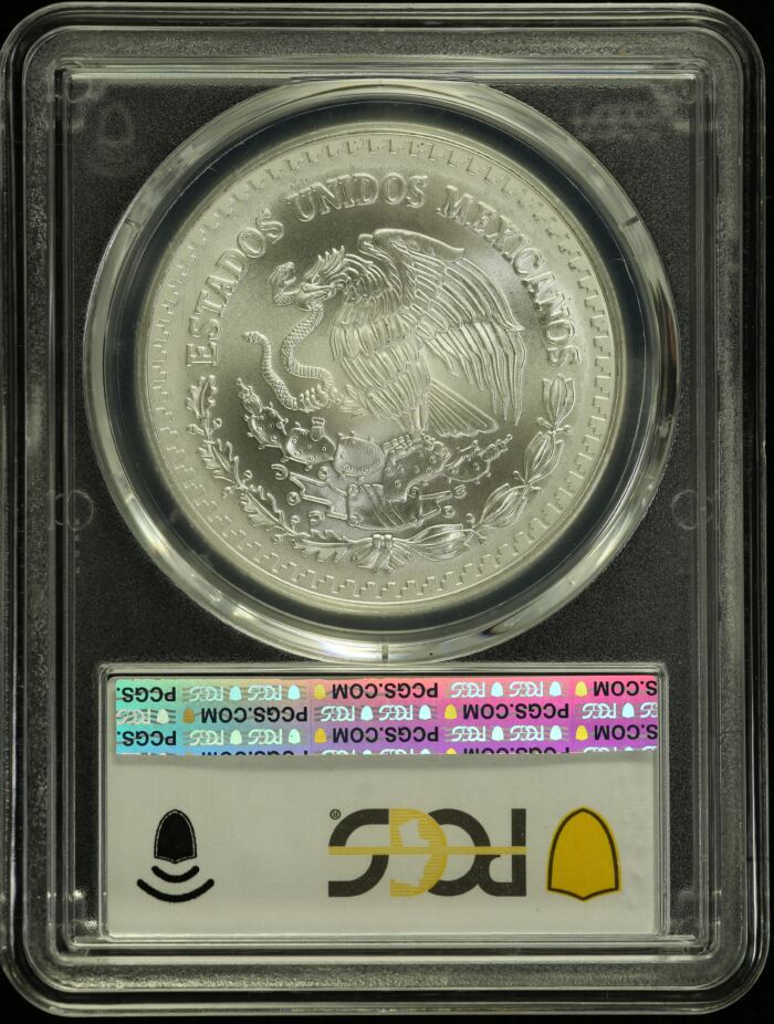Modern Silver & Minors Onza 1996 Mo PCGS MS68 0154976Modern Silver & Minors Onza 1996 Mo PCGS MS68 0154976 - Image 2