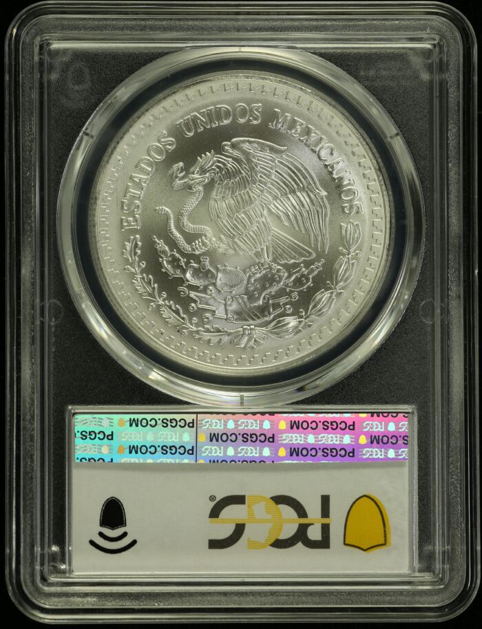 Modern Silver & Minors Onza 1996 Mo PCGS MS69 0154979Modern Silver & Minors Onza 1996 Mo PCGS MS69 0154979 - Image 2