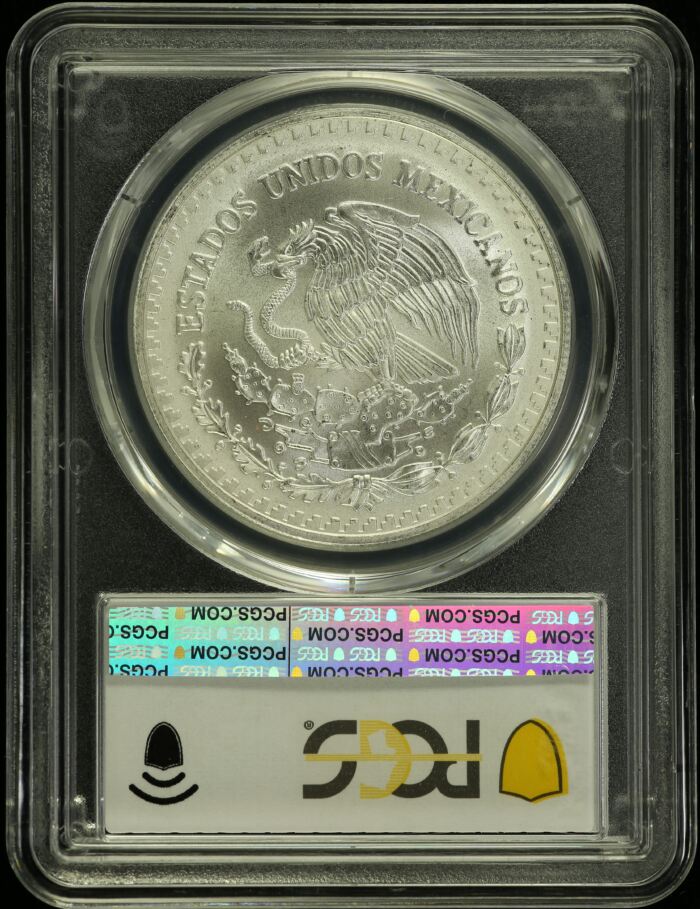 Modern Silver & Minors Onza 1997 Mo PCGS MS67 0154982Modern Silver & Minors Onza 1997 Mo PCGS MS67 0154982 - Image 2