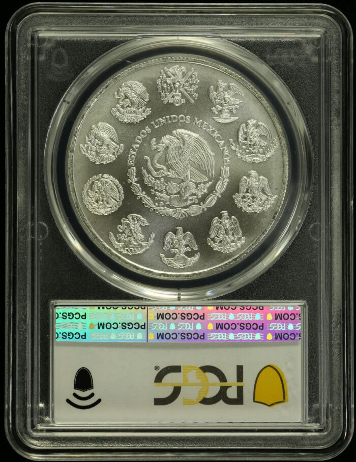 Modern Silver & Minors Onza 2000 Mo PCGS MS69 0154987Modern Silver & Minors Onza 2000 Mo PCGS MS69 0154987 - Image 2