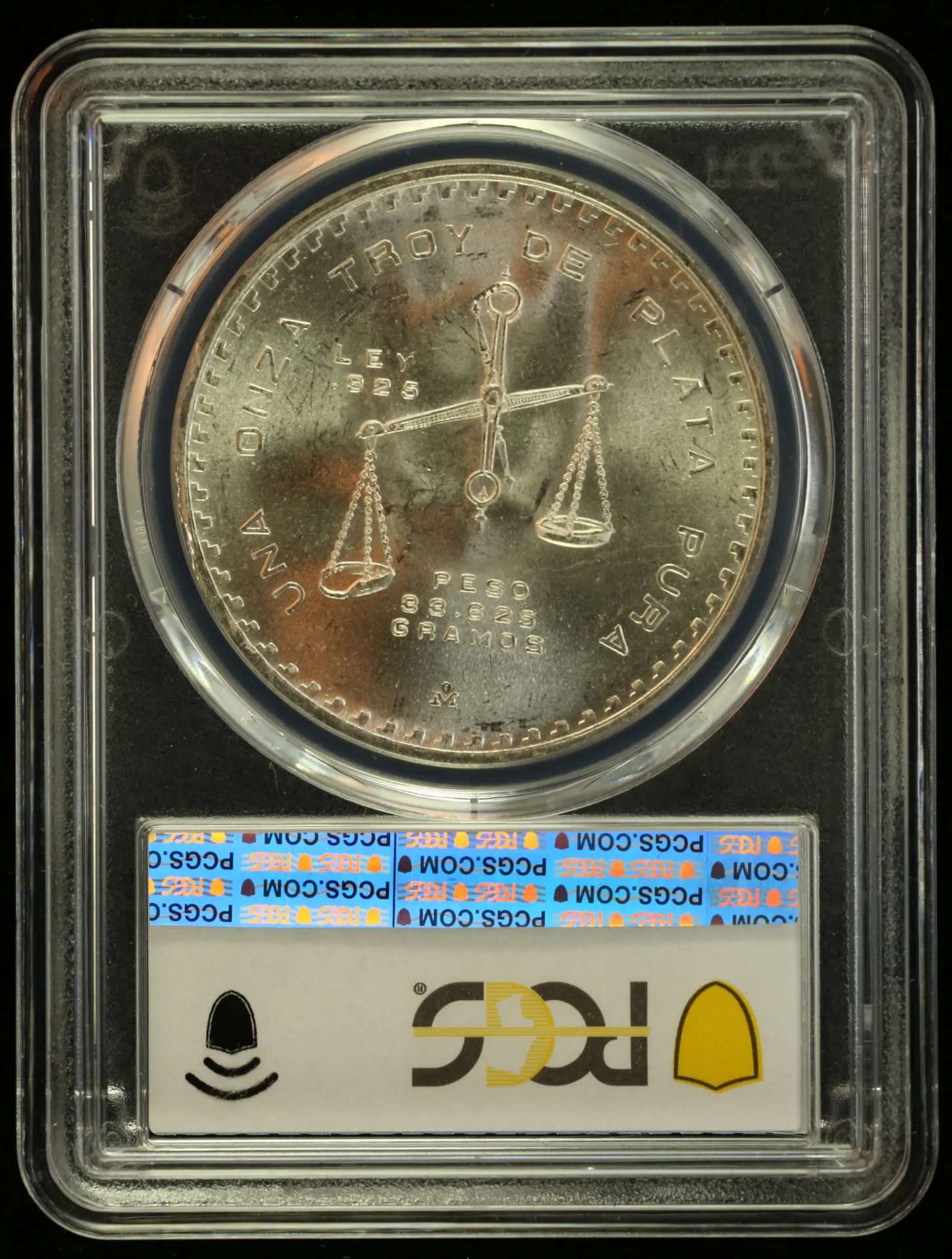 Mexican Coins Modern Silver & Minors Onza Modern Silver & Minors Onza 1980/79 Mo PCGS MS64 0154654 Modern Silver & Minors Onza 1980/79 Mo PCGS MS64 0154654Modern Silver & Minors Onza 1980/79 Mo PCGS MS64 0154654 - Image 2