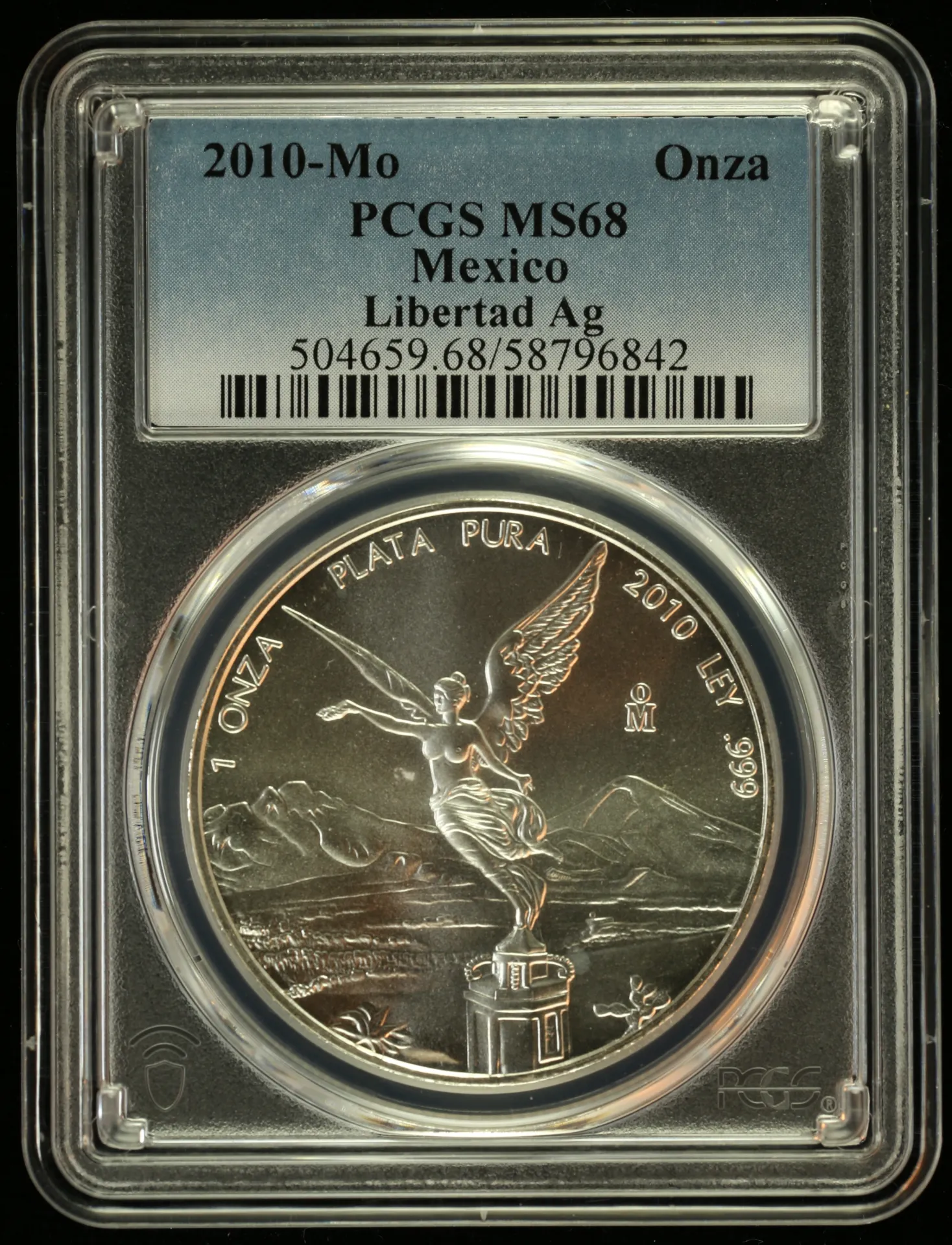 Mexican Coins Modern Silver & Minors Onza Modern Silver & Minors Onza 2010 Mo PCGS MS68 0155345 Modern Silver & Minors Onza 2010 Mo PCGS MS68 0155345