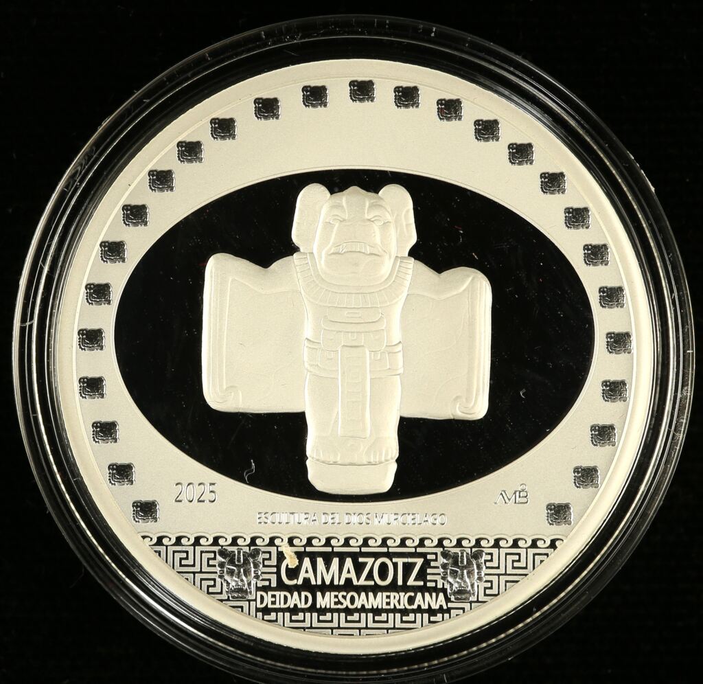 Medals & Tokens Camazotz-Xibalba 1oz Silver Medal 2025 0153687