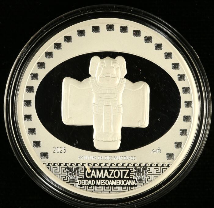 Medals & Tokens Camazotz-Xibalba 1oz Silver Medal 2025 0153687Medals & Tokens Camazotz-Xibalba 1oz Silver Medal 2025 0153687