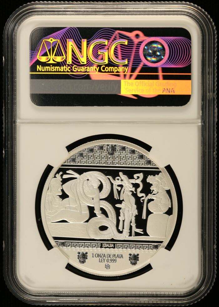 Medals & Tokens Camazotz-Xibalba 1oz Silver Medal 2025 NGC PF70 Ultra Cameo 0153686Medals & Tokens Camazotz-Xibalba 1oz Silver Medal 2025 NGC PF70 Ultra Cameo 0153686 - Image 2