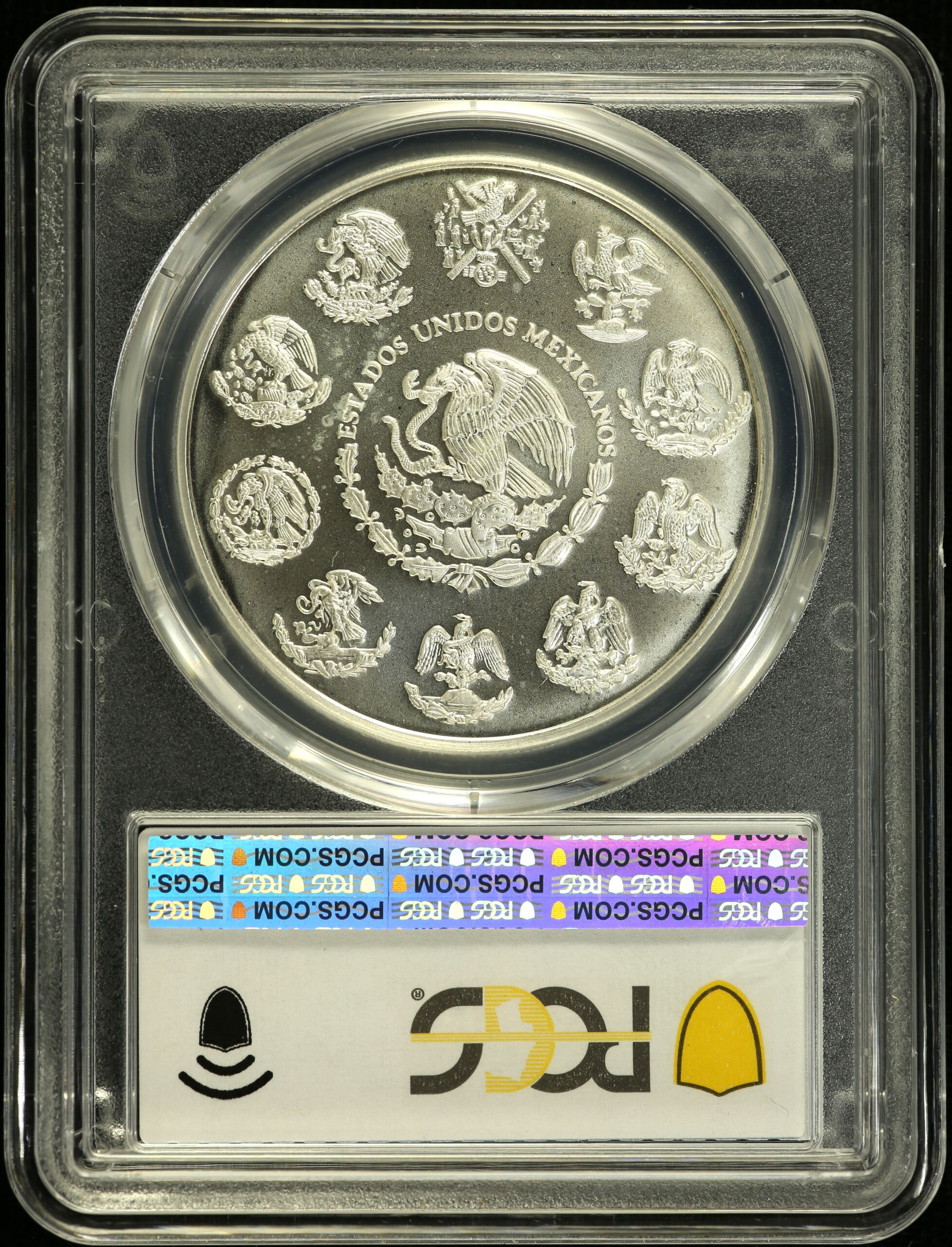 Mexican Coins Modern Silver & Minors Onza Modern Silver & Minors Onza 2002 Mo PCGS MS68 0155427 Modern Silver & Minors Onza 2002 Mo PCGS MS68 0155427Modern Silver & Minors Onza 2002 Mo PCGS MS68 0155427 - Image 2