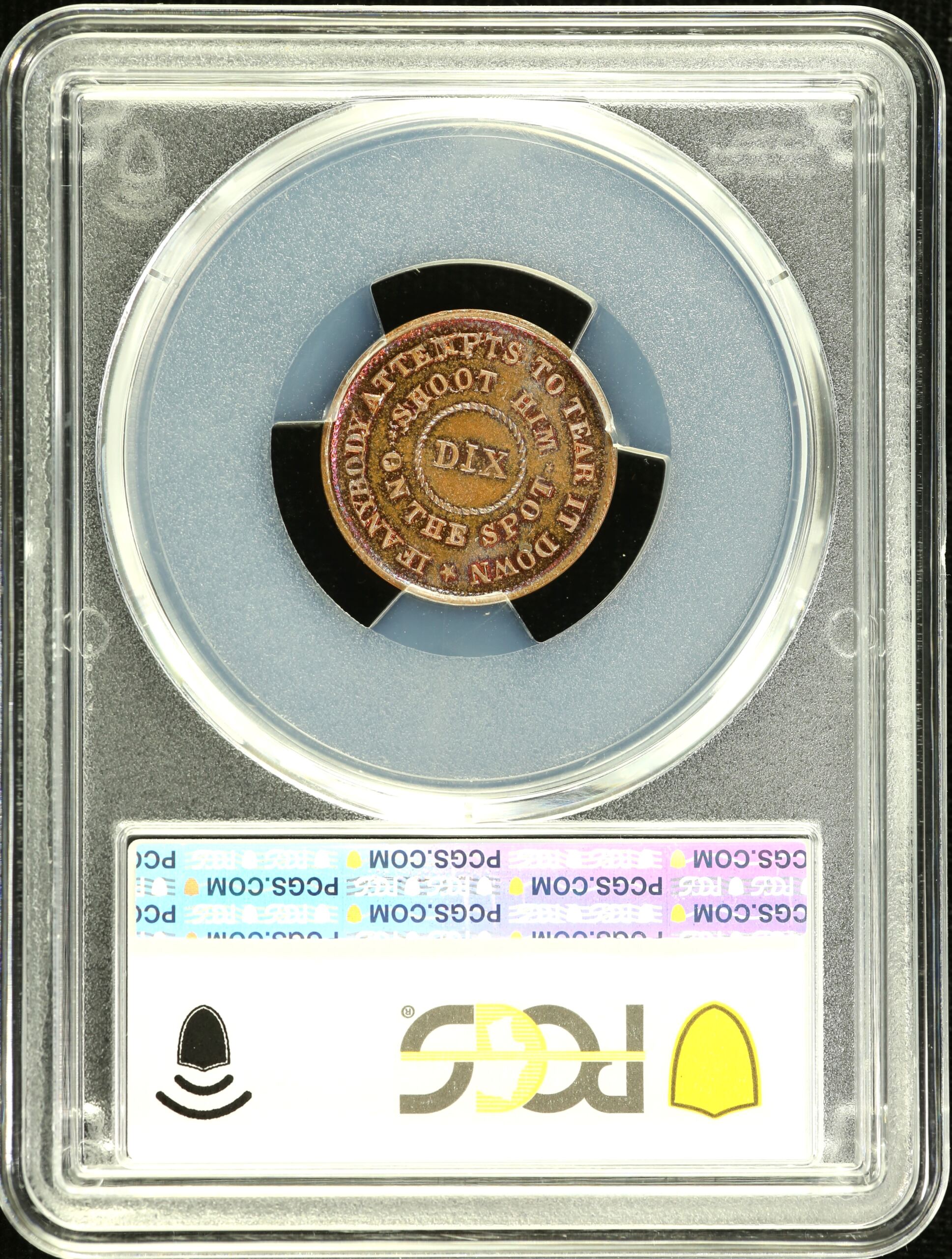 North America United States World Coins United States Civil War Token Flag of Our Union (1861-65) F-214/416a PCGS MS65BN 0155433 United States Civil War Token Flag of Our Union (1861-65) F-214/416a PCGS MS65BN 0155433United States Civil War Token Flag of Our Union (1861-65) F-214/416a PCGS MS65BN 0155433 - Image 2