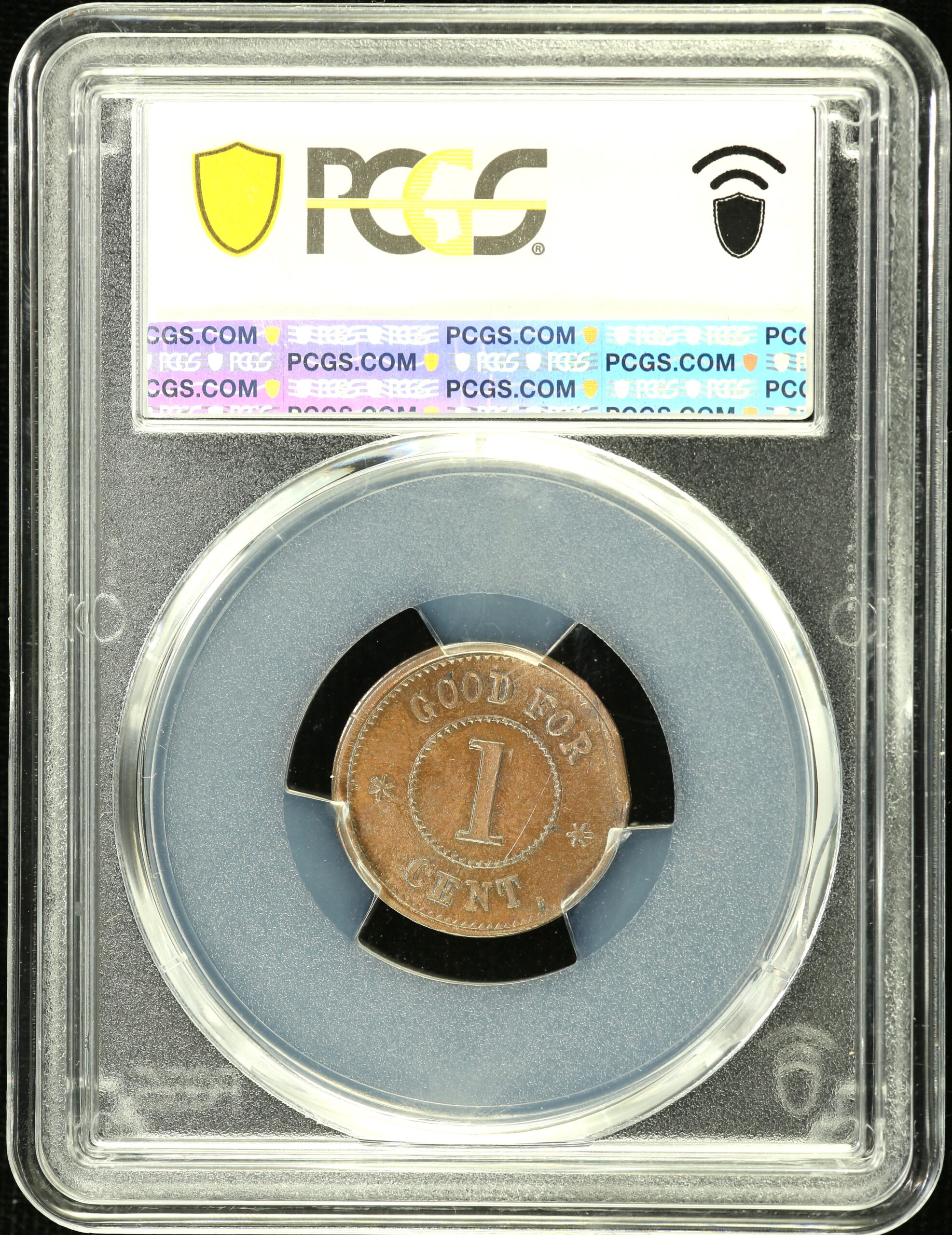 North America United States World Coins United States Civil War Token Daniel Williams (1861-65) F-95/F4a PCGS MS63BN 0155436 United States Civil War Token Daniel Williams (1861-65) F-95/F4a PCGS MS63BN 0155436United States Civil War Token Daniel Williams (1861-65) F-95/F4a PCGS MS63BN 0155436 - Image 2
