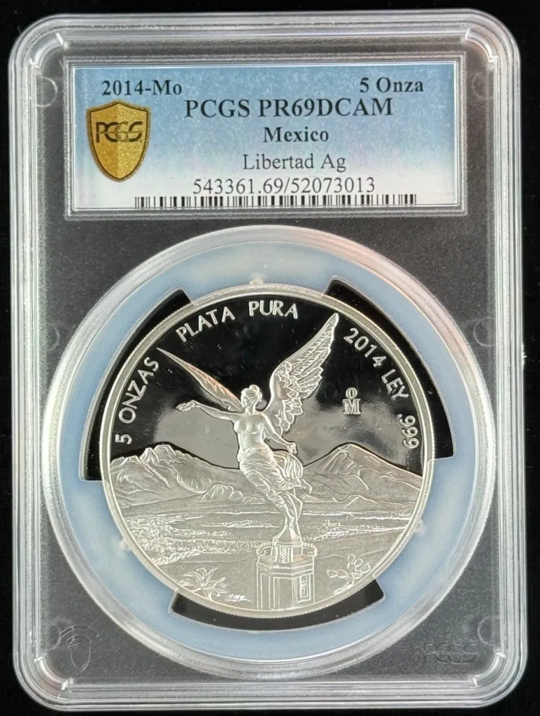 Modern Silver & Minors 5 Onza 2014 Mo PCGS PR69DCAM 0155441