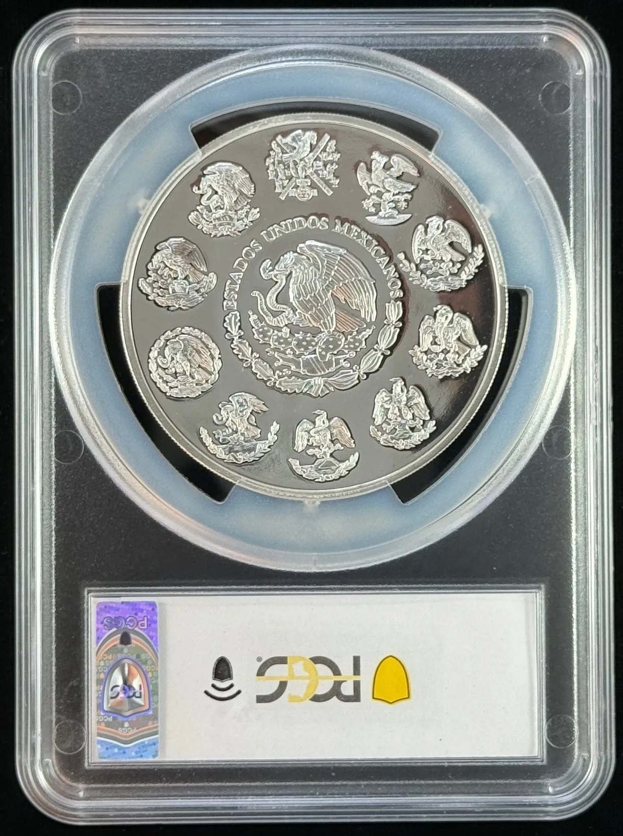 5 Onza Mexican Coins Modern Silver & Minors Modern Silver & Minors 5 Onza 2003 Mo PCGS PR69DCAM 0155453 Modern Silver & Minors 5 Onza 2003 Mo PCGS PR69DCAM 0155453Modern Silver & Minors 5 Onza 2003 Mo PCGS PR69DCAM 0155453 - Image 2