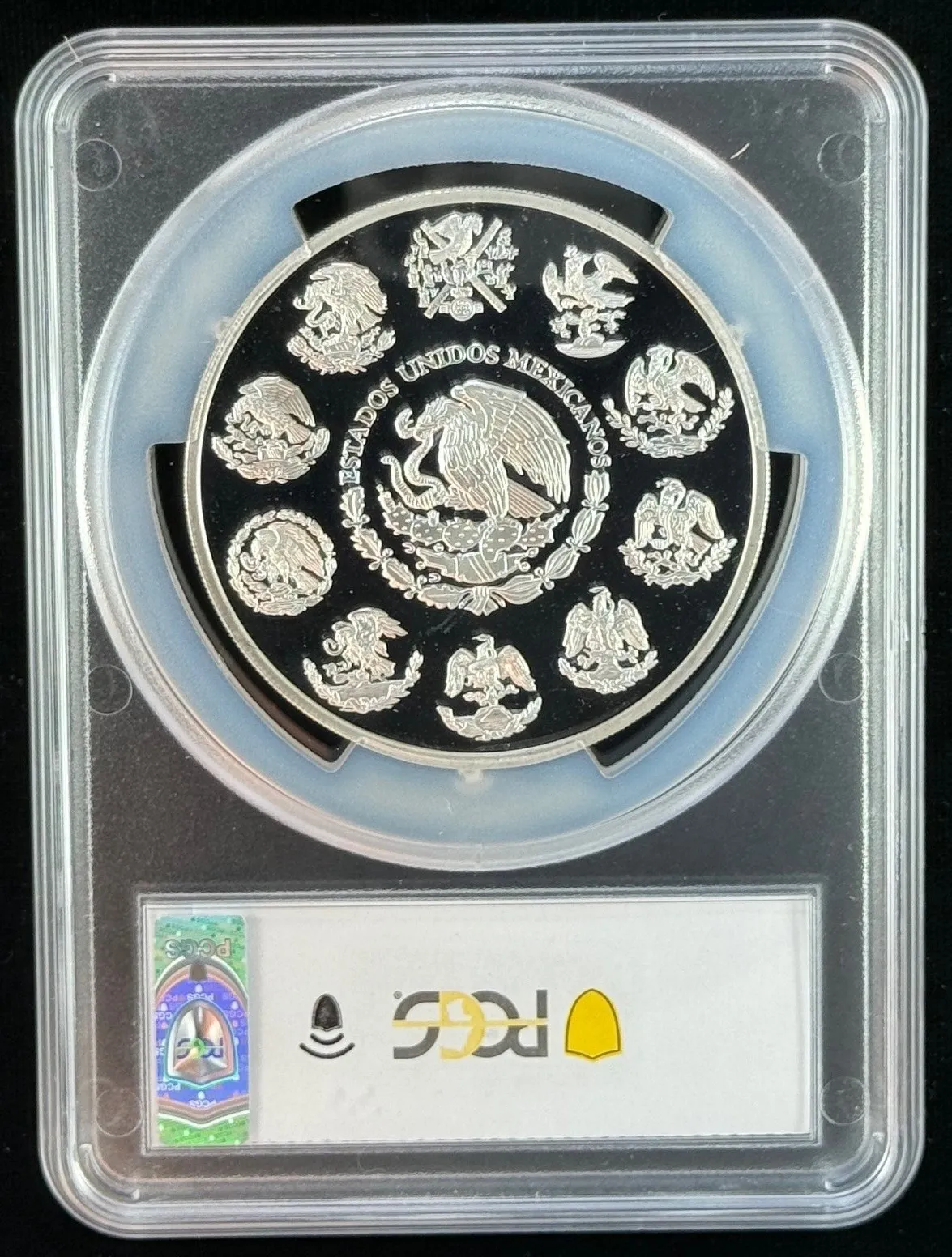 5 Onza Mexican Coins Modern Silver & Minors Modern Silver & Minors 5 Onza 2003 Mo PCGS PR69DCAM 0155454 Modern Silver & Minors 5 Onza 2003 Mo PCGS PR69DCAM 0155454Modern Silver & Minors 5 Onza 2003 Mo PCGS PR69DCAM 0155454 - Image 2