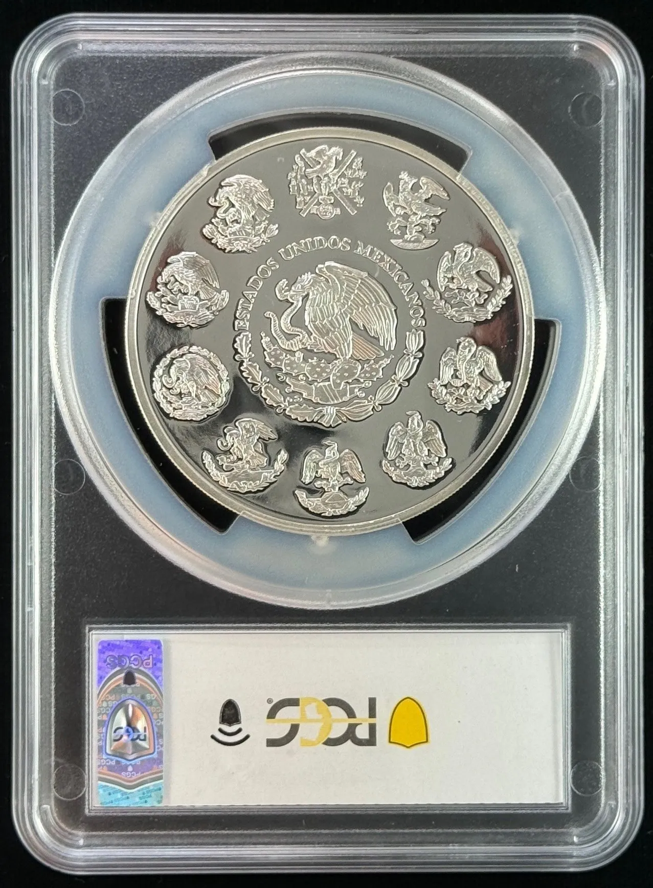 5 Onza Mexican Coins Modern Silver & Minors Modern Silver & Minors 5 Onza 2001 Mo PCGS PR67DCAM 0155456 Modern Silver & Minors 5 Onza 2001 Mo PCGS PR67DCAM 0155456Modern Silver & Minors 5 Onza 2001 Mo PCGS PR67DCAM 0155456 - Image 2