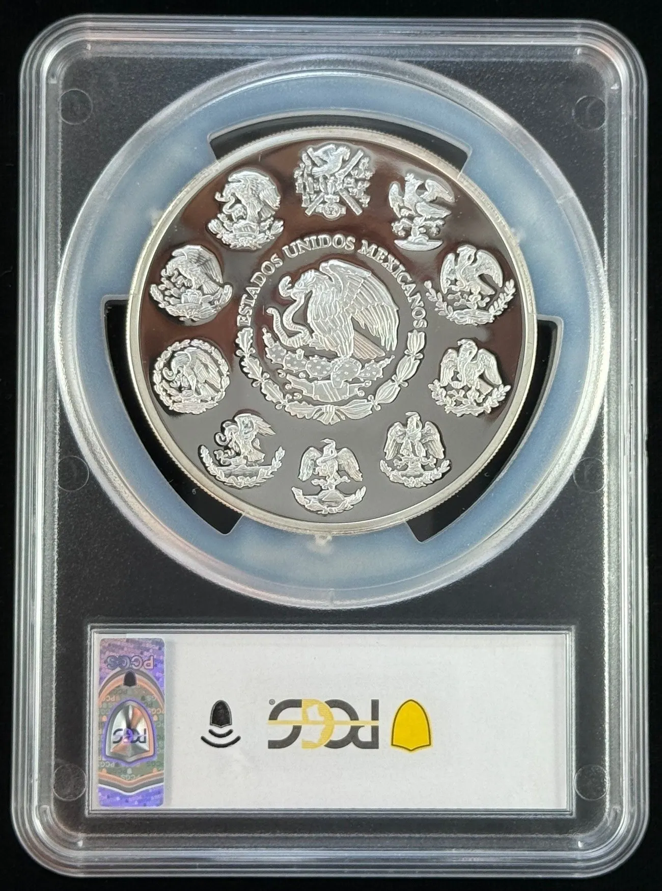 5 Onza Mexican Coins Modern Silver & Minors Modern Silver & Minors 5 Onza 1996 Mo PCGS PR69DCAM 0155457 Modern Silver & Minors 5 Onza 1996 Mo PCGS PR69DCAM 0155457Modern Silver & Minors 5 Onza 1996 Mo PCGS PR69DCAM 0155457 - Image 2