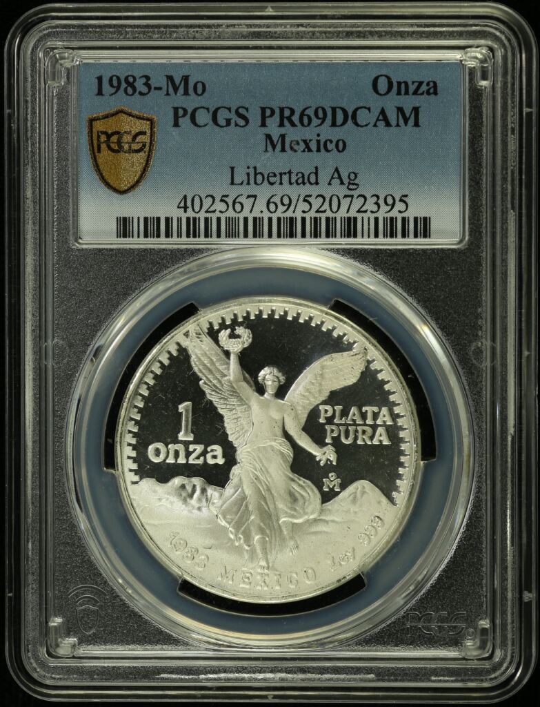 Modern Silver & Minors Onza 1983 Mo PCGS PR69DCAM 0155499
