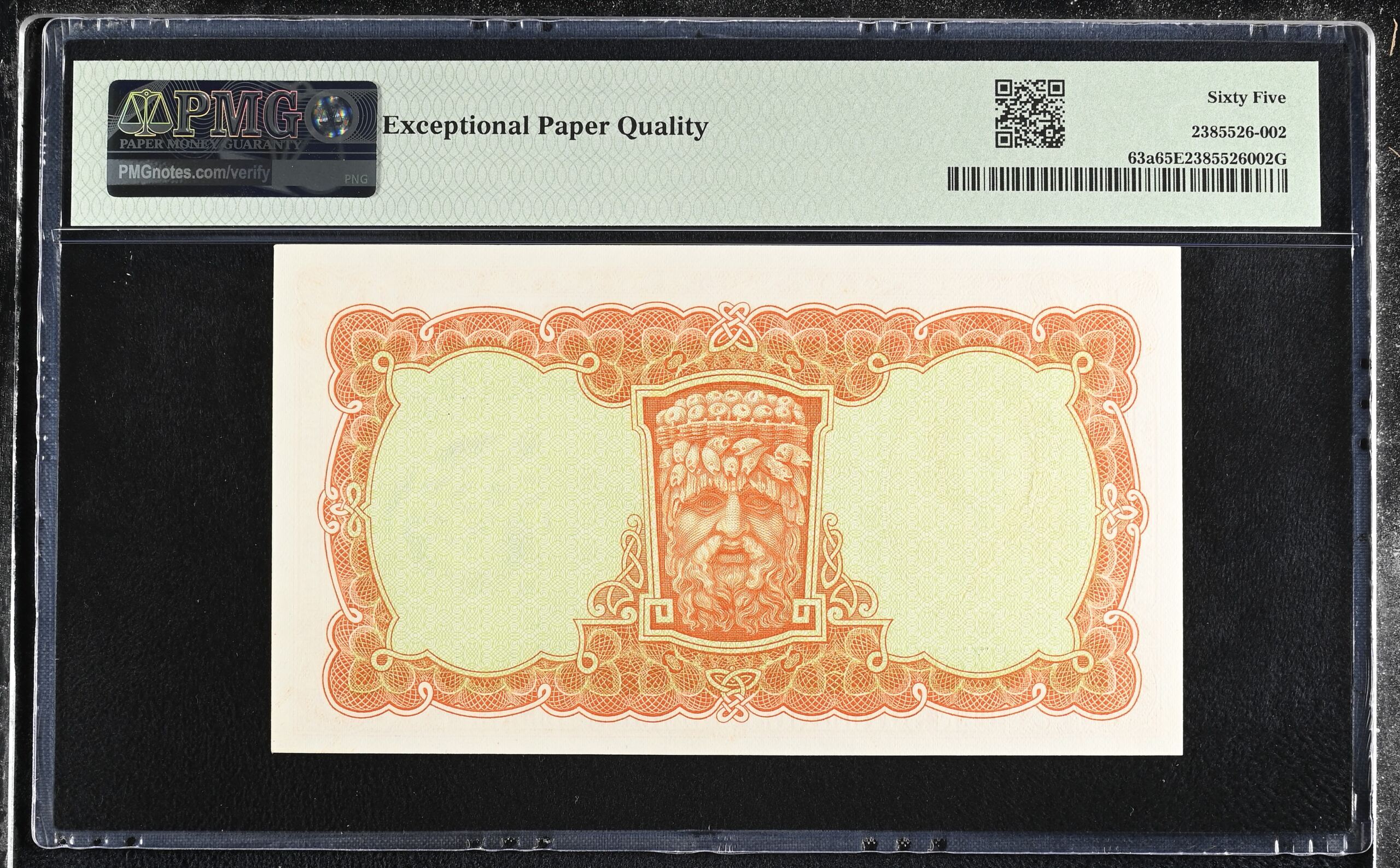 Ireland - Republic World Currency Ireland - Republic 10 Shillings 1968 Pick #63a PMG Gem UNC65 EPQ 0155722 Ireland - Republic 10 Shillings 1968 Pick #63a PMG Gem UNC65 EPQ 0155722Ireland - Republic 10 Shillings 1968 Pick #63a PMG Gem UNC65 EPQ 0155722 - Image 2