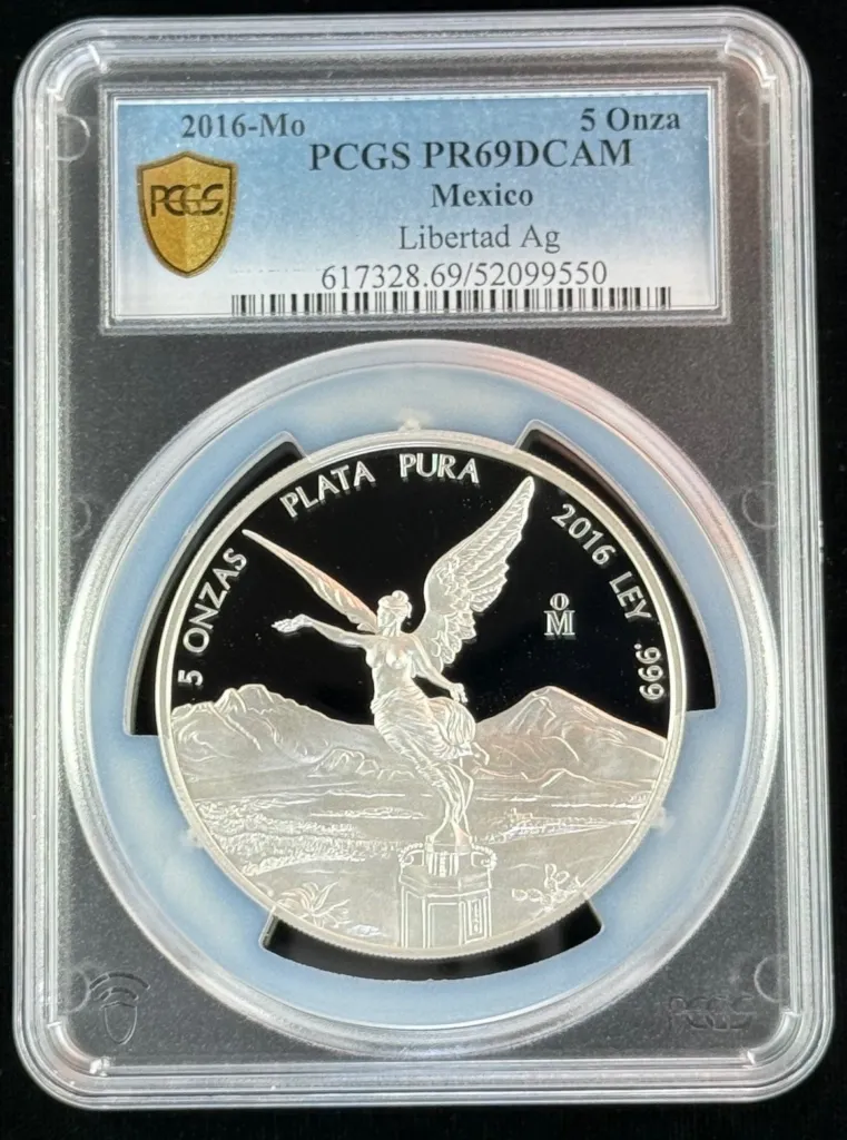Modern Silver & Minors 5 Onza 2016 Mo PCGS PR69DCAM 0156090