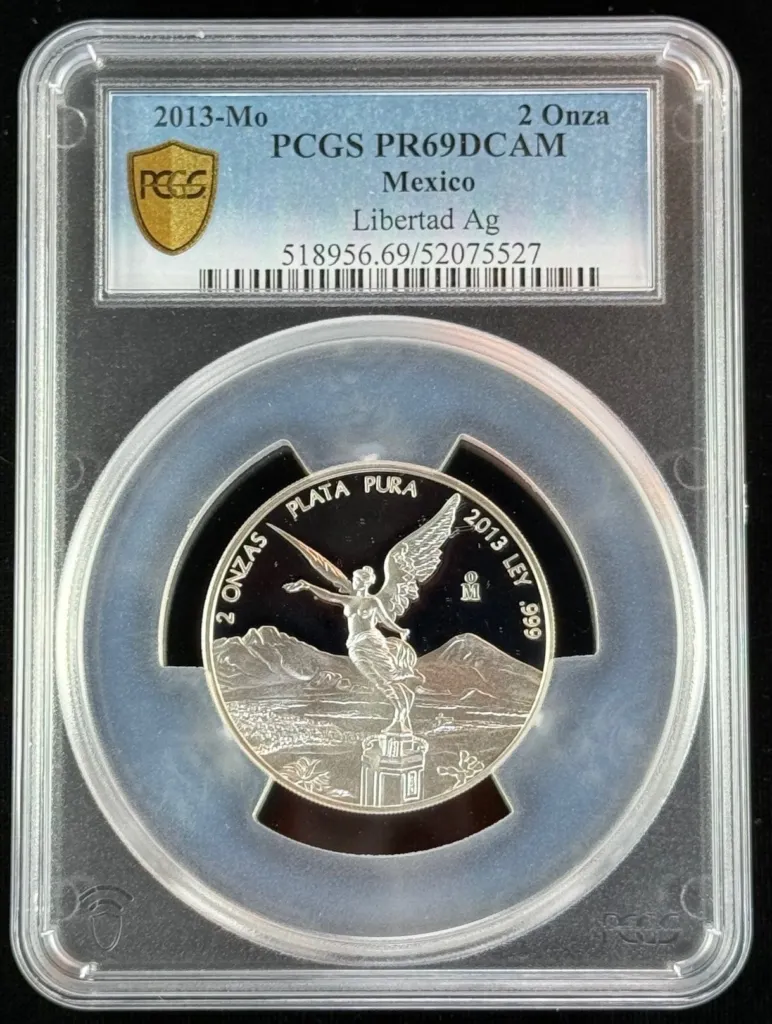 Modern Silver & Minors 2 Onza 2013 Mo PCGS PR69DCAM 0156169