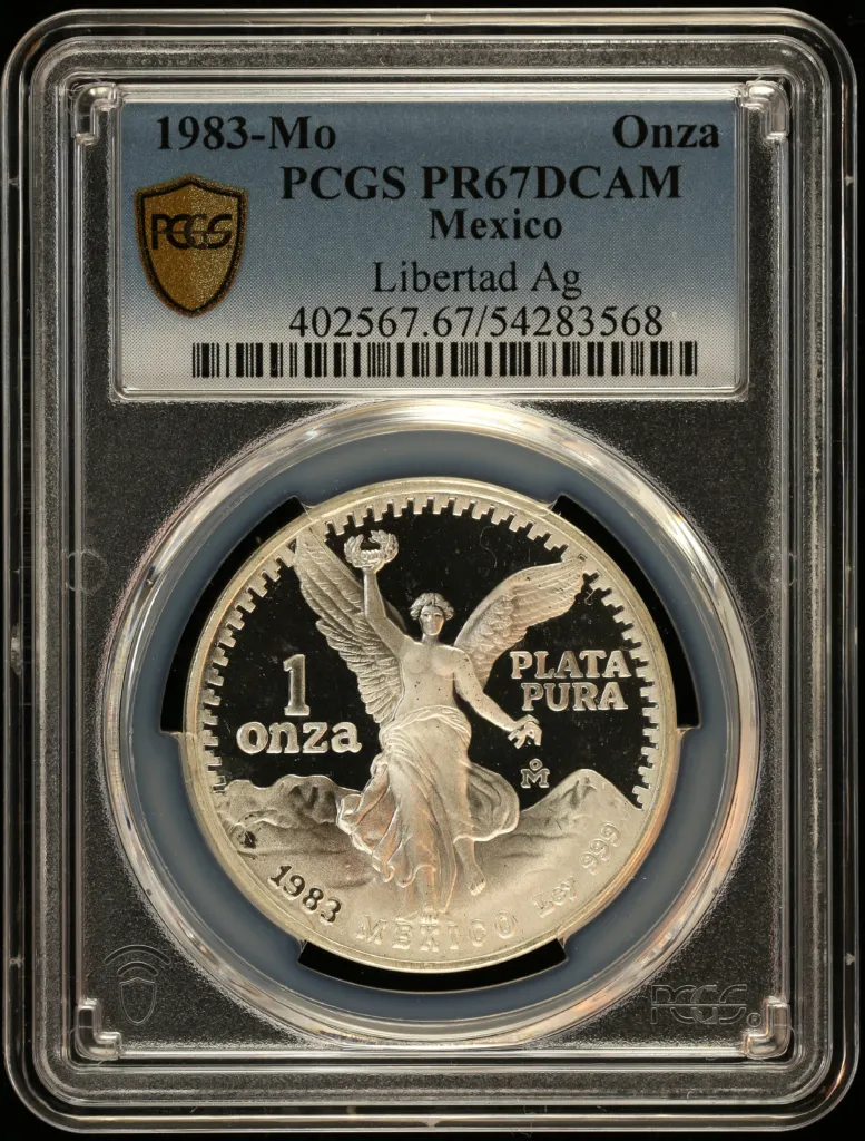 Modern Silver & Minors Onza 1983 Mo PCGS PR67DCAM 0156319