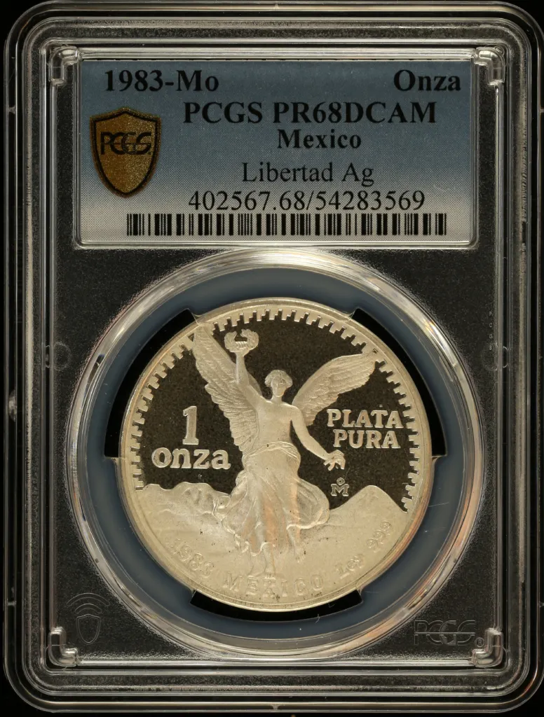 Modern Silver & Minors Onza 1983 Mo PCGS PR68DCAM 0156320