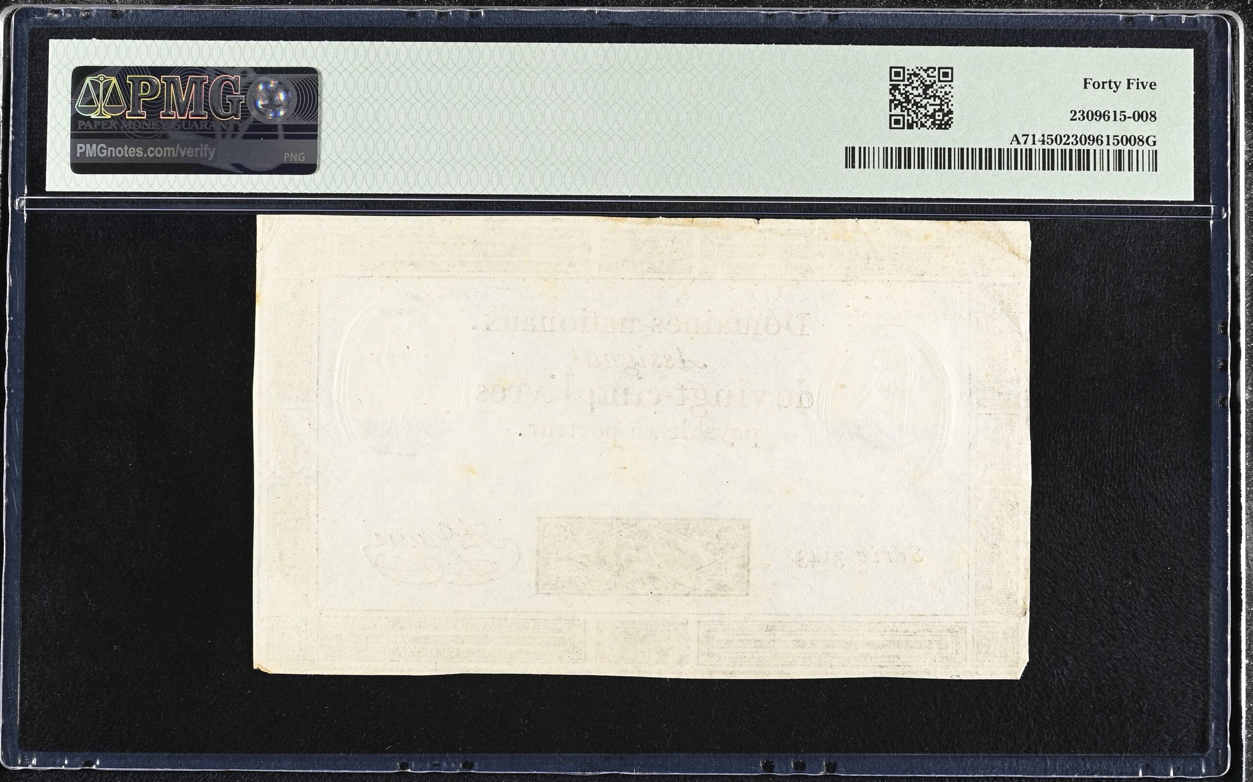 France World Currency France 25 Livres 1793 Pick# A71 PMG Ch XF45 0155688 France 25 Livres 1793 Pick# A71 PMG Ch XF45 0155688France 25 Livres 1793 Pick# A71 PMG Ch XF45 0155688 - Image 2