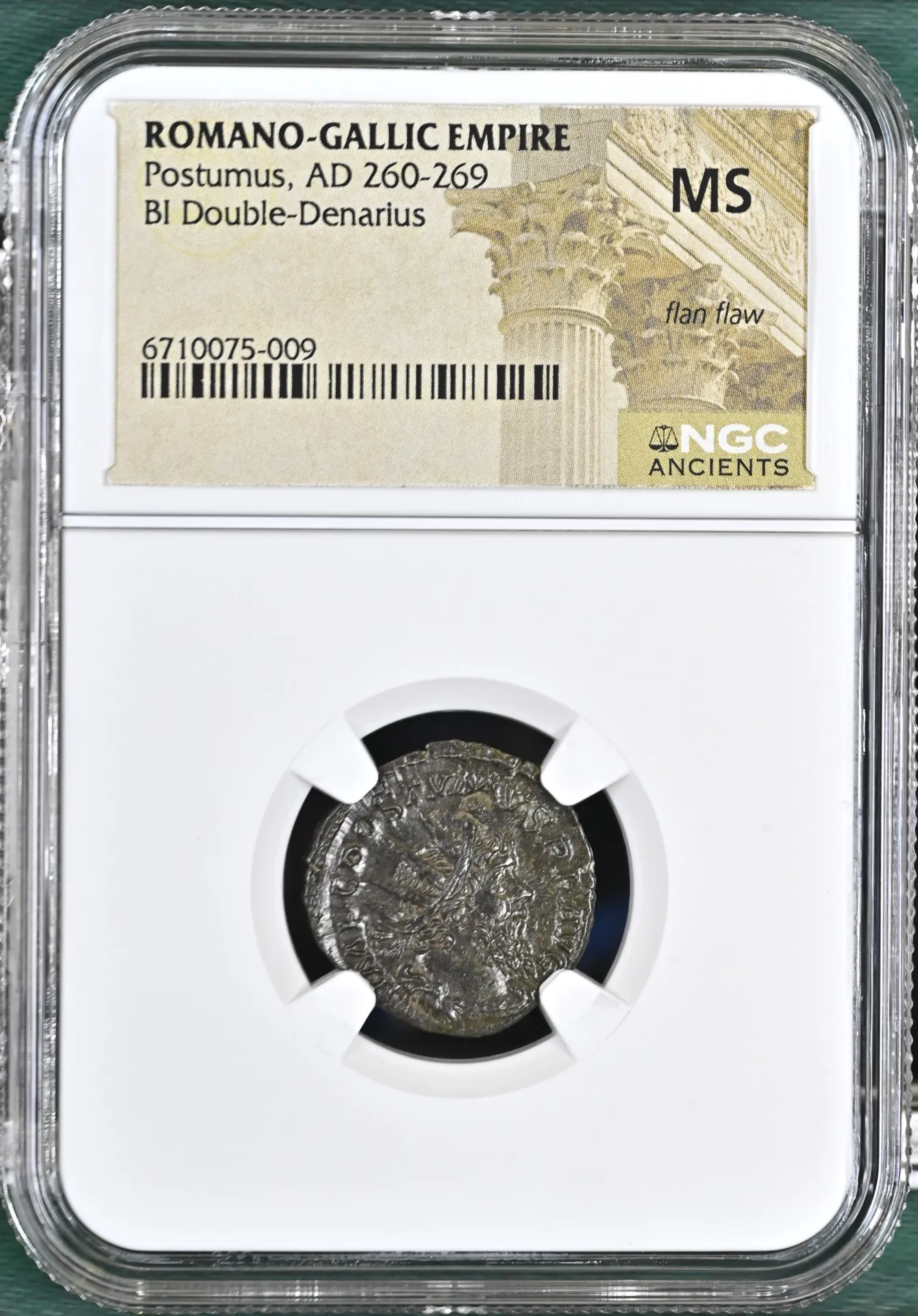 Ancient Coins Roman Imperial Roman Imperial Postumus 260-269 AD BI Double-Denarius NGC MS 0155886 Roman Imperial Postumus 260-269 AD BI Double-Denarius NGC MS 0155886Roman Imperial Postumus 260-269 AD BI Double-Denarius NGC MS 0155886