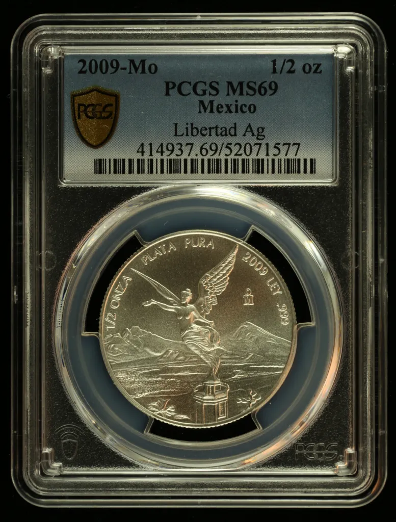 Modern Silver & Minors 1/2 Onza 2009 Mo PCGS MS69 0156098