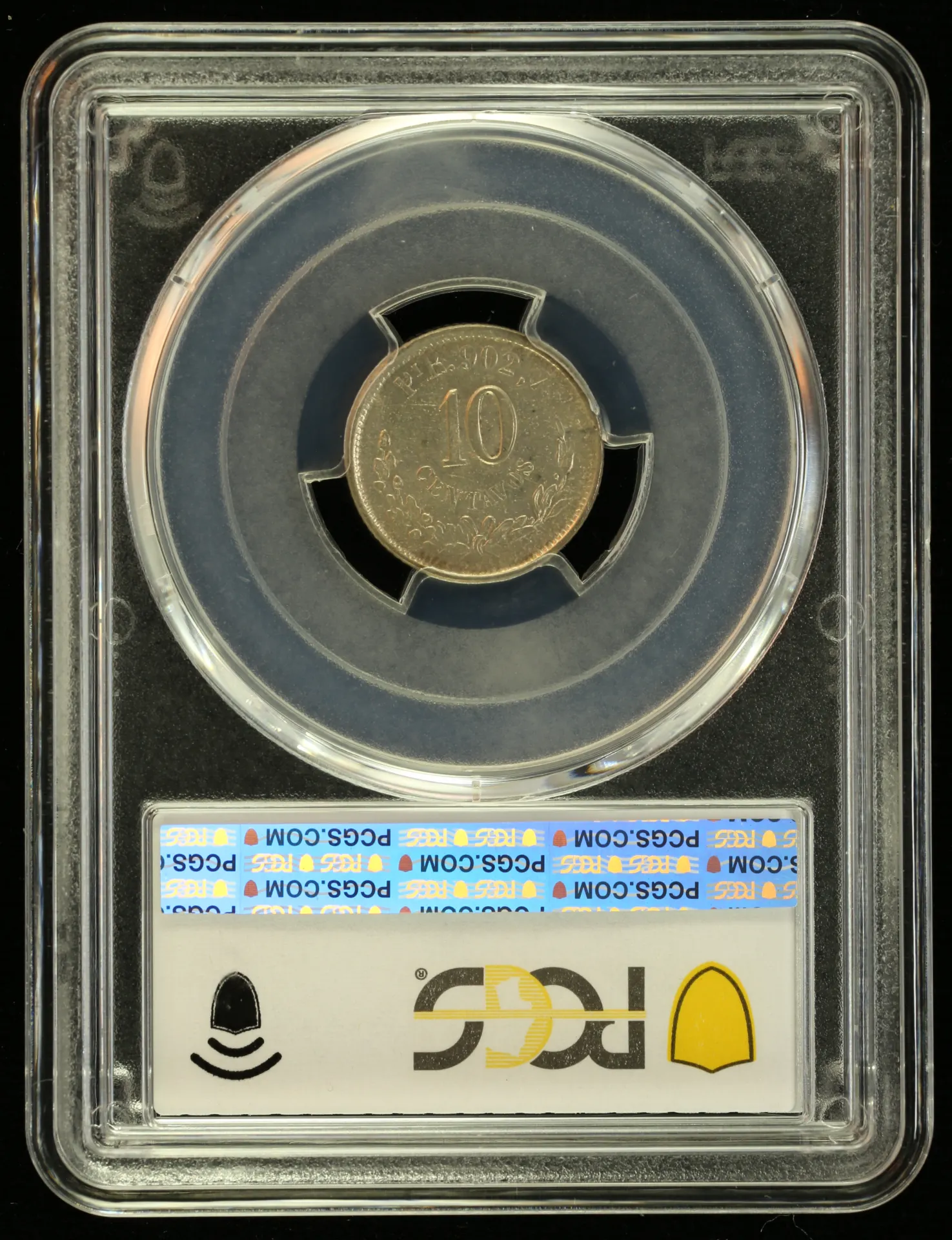 Mexican Coins Republic Silver & Minors Republic Silver & Minors 10 Centavo 1888 Pi R PCGS MS62 0155975 Republic Silver & Minors 10 Centavo 1888 Pi R PCGS MS62 0155975Republic Silver & Minors 10 Centavo 1888 Pi R PCGS MS62 0155975 - Image 2