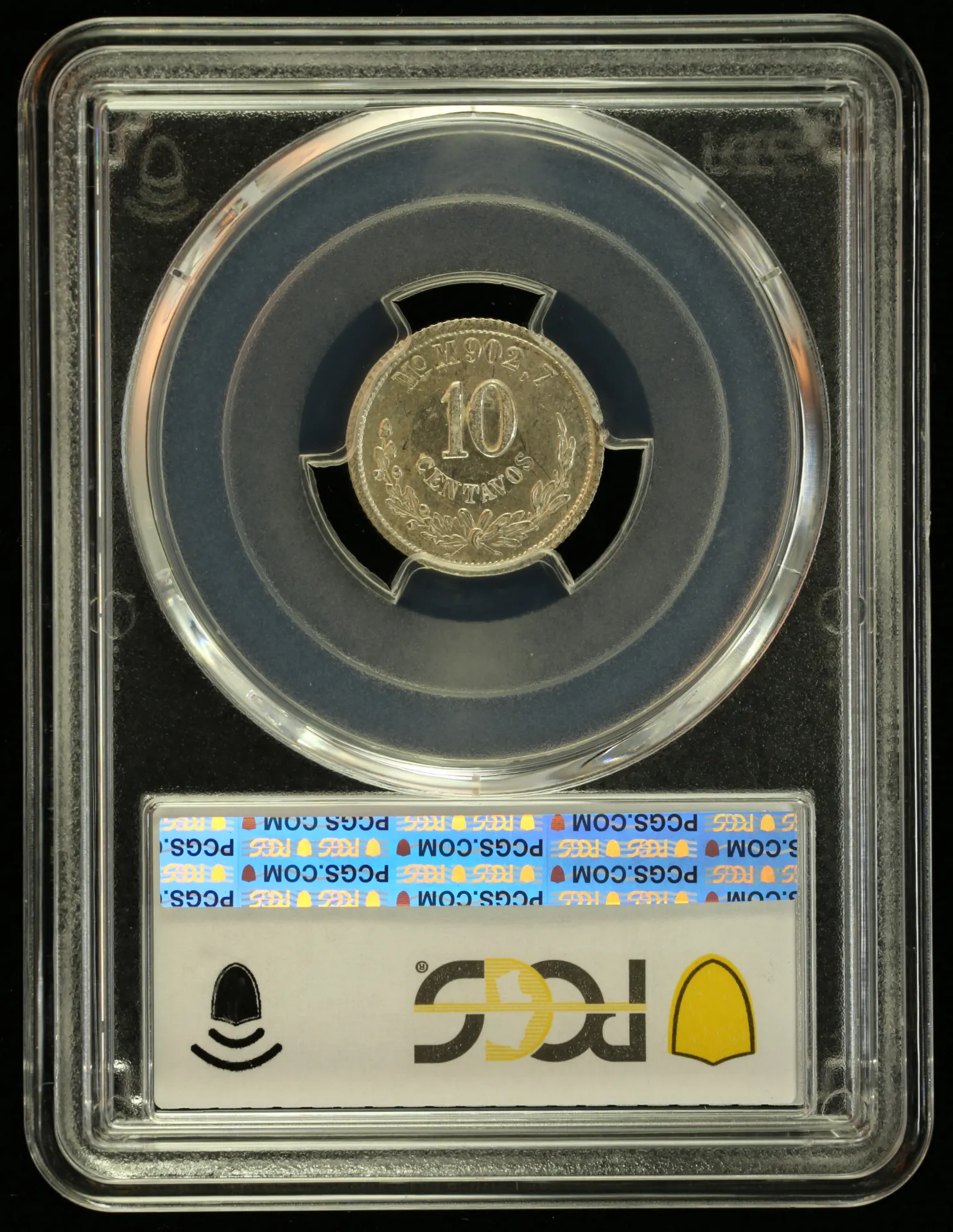 Mexican Coins Republic Silver & Minors Republic Silver & Minors 10 Centavo 1883/2 Mo M PCGS MS64 0155977 Republic Silver & Minors 10 Centavo 1883/2 Mo M PCGS MS64 0155977Republic Silver & Minors 10 Centavo 1883/2 Mo M PCGS MS64 0155977 - Image 2