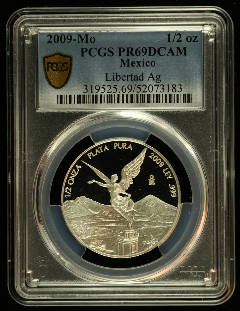 Modern Silver & Minors 1/2 Onza 2009 Mo PCGS PR69DCAM 0156141