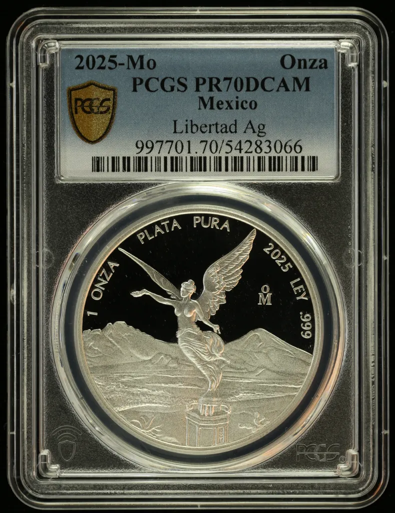Modern Silver & Minors Onza 2025 Mo PCGS PR70DCAM 0156364