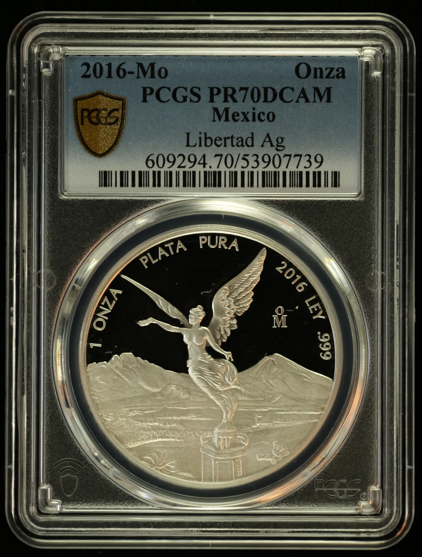 Mexican Coins Modern Silver & Minors Onza Modern Silver & Minors Onza 2016 Mo PCGS PR70DCAM 0155740 Modern Silver & Minors Onza 2016 Mo PCGS PR70DCAM 0155740