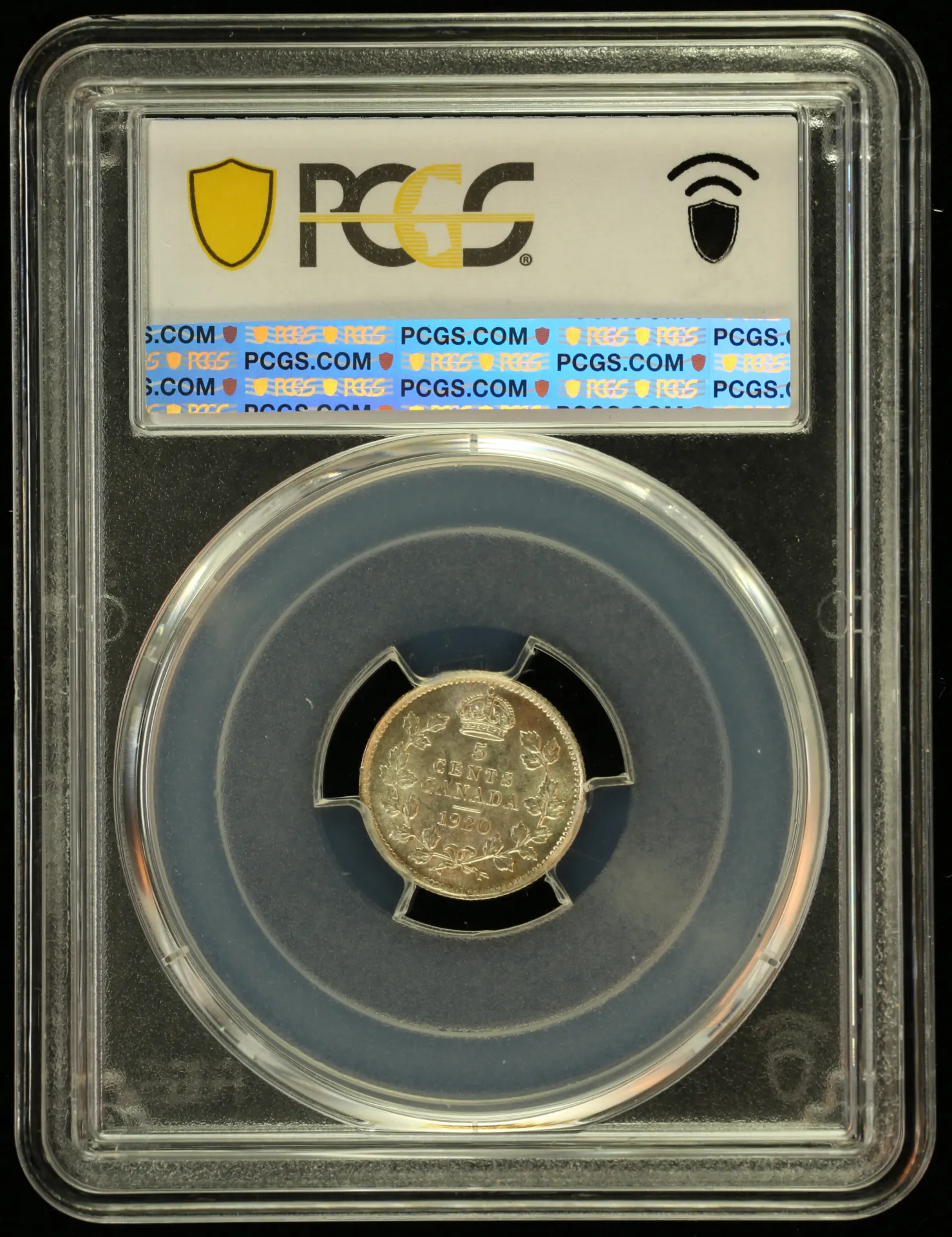 Canada North America World Coins Canada 5 Cent 1920 PCGS MS64 0155988 Canada 5 Cent 1920 PCGS MS64 0155988Canada 5 Cent 1920 PCGS MS64 0155988 - Image 2