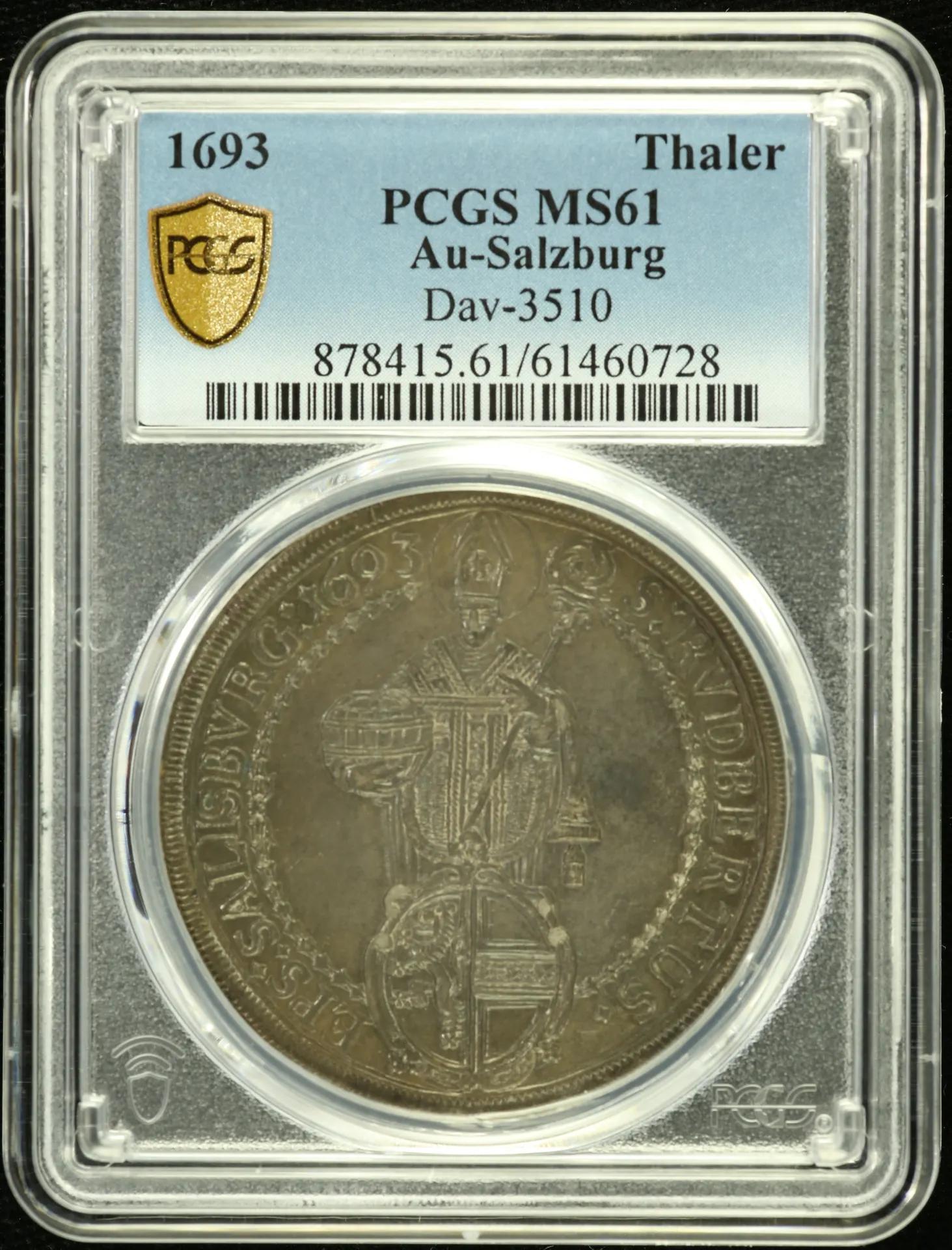 Austria Europe World Coins Austria Thaler 1693 Salzburg PCGS MS61 DAV-3510 0155695 Austria Thaler 1693 Salzburg PCGS MS61 DAV-3510 0155695Austria Thaler 1693 Salzburg PCGS MS61 DAV-3510 0155695