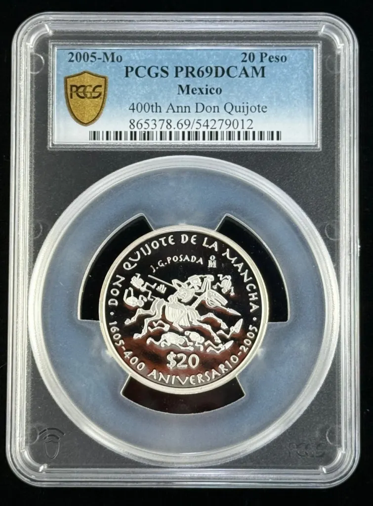 Modern Silver & Minors 20 Peso 2005 Mo PCGS PR69DCAM 0157733