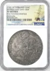 Netherlands Hollandia (1743) Ducatoon 1742 West Friesland DAV-1834 NGC XF Details 0157746