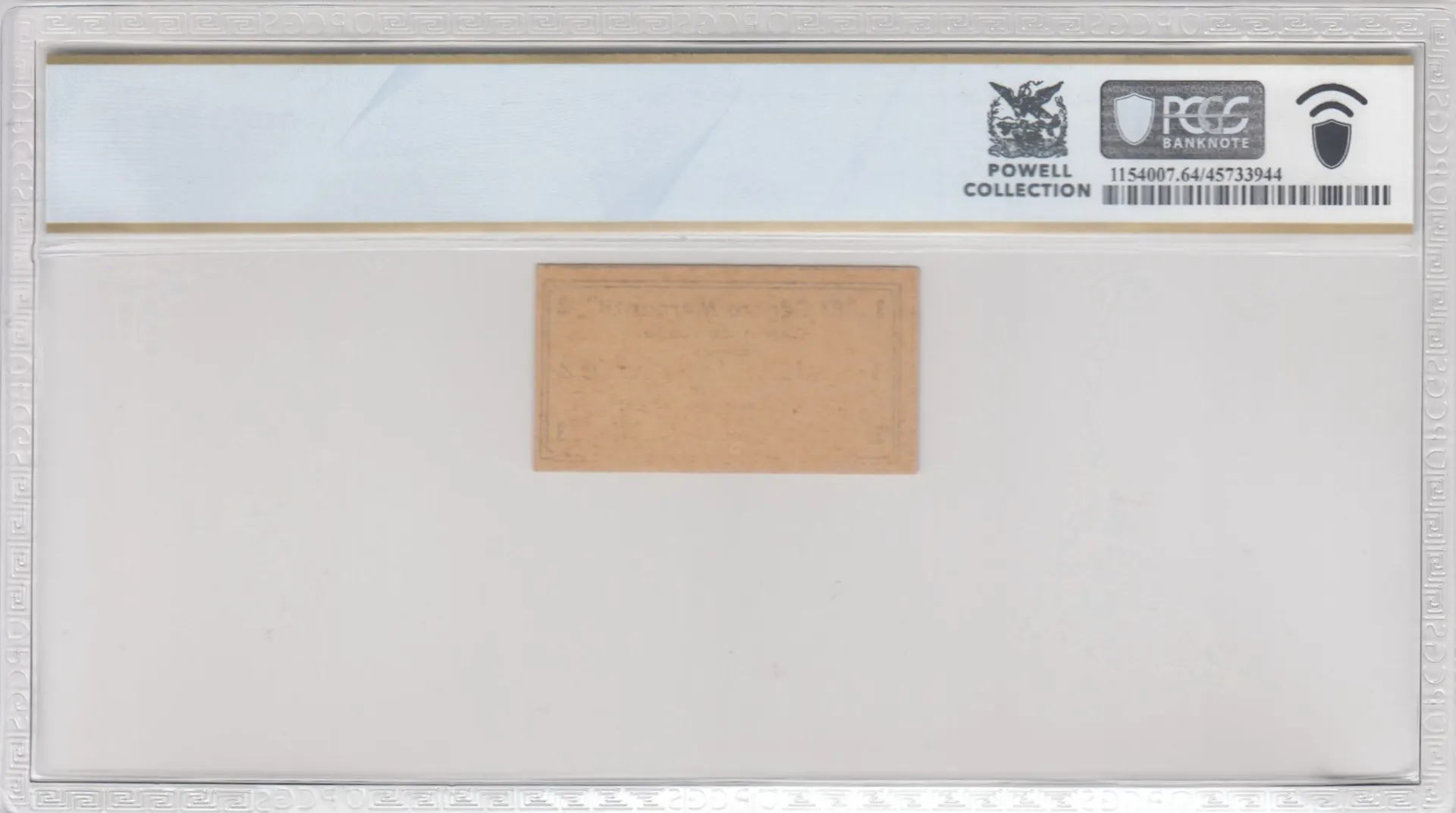 Mexican Currency Revolutionary Currency Revolutionary Currency 3 Centavos ND Guanajuato M1826 PCGS Ch UNC64 PPQ f_35585 Revolutionary Currency 3 Centavos ND Guanajuato M1826 PCGS Ch UNC64 PPQ f_35585Revolutionary Currency 3 Centavos ND Guanajuato M1826 PCGS Ch UNC64 PPQ f_35585 - Image 2