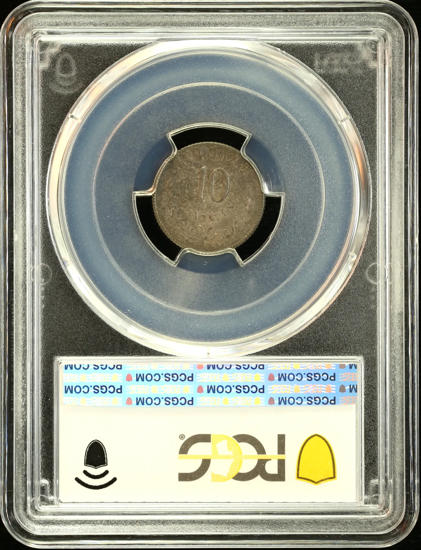 Mexican Coins Republic Silver & Minors Republic Silver & Minors 10 Centavo 1902 Cn Q PCGS MS62 0157676 Republic Silver & Minors 10 Centavo 1902 Cn Q PCGS MS62 0157676Republic Silver & Minors 10 Centavo 1902 Cn Q PCGS MS62 0157676 - Image 2