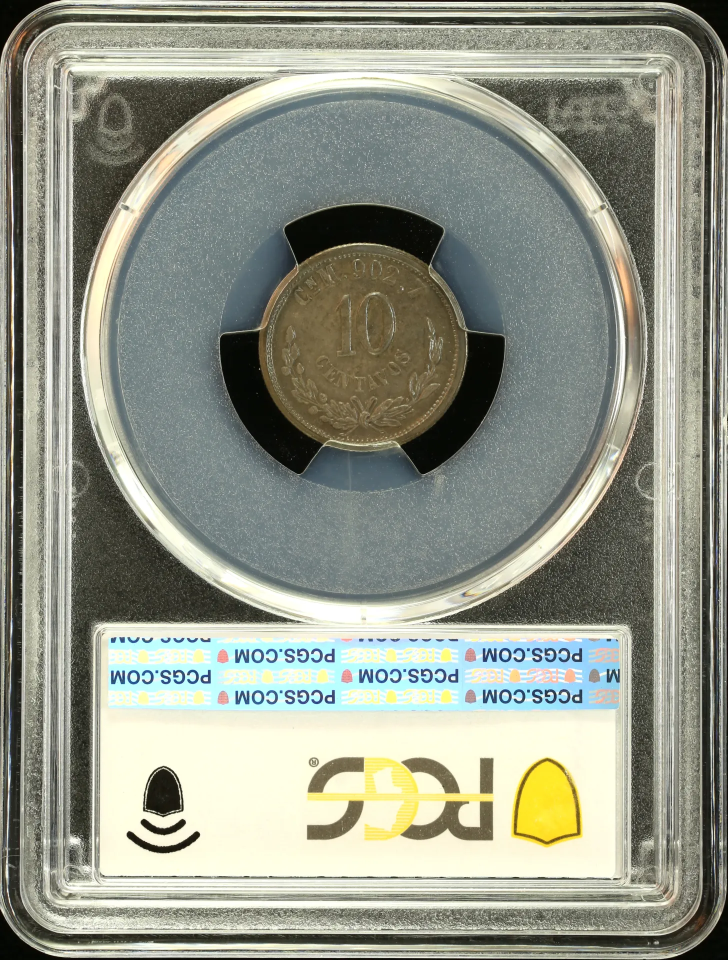 Mexican Coins Republic Silver & Minors Republic Silver & Minors 10 Centavo 1896 Cn M PCGS MS61 0157678 Republic Silver & Minors 10 Centavo 1896 Cn M PCGS MS61 0157678Republic Silver & Minors 10 Centavo 1896 Cn M PCGS MS61 0157678 - Image 2