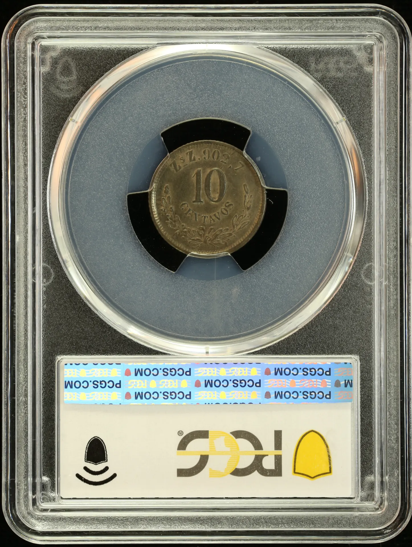 Mexican Coins Republic Silver & Minors Republic Silver & Minors 10 Centavo 1895 Zs Z PCGS AU55 0157680 Republic Silver & Minors 10 Centavo 1895 Zs Z PCGS AU55 0157680Republic Silver & Minors 10 Centavo 1895 Zs Z PCGS AU55 0157680 - Image 2