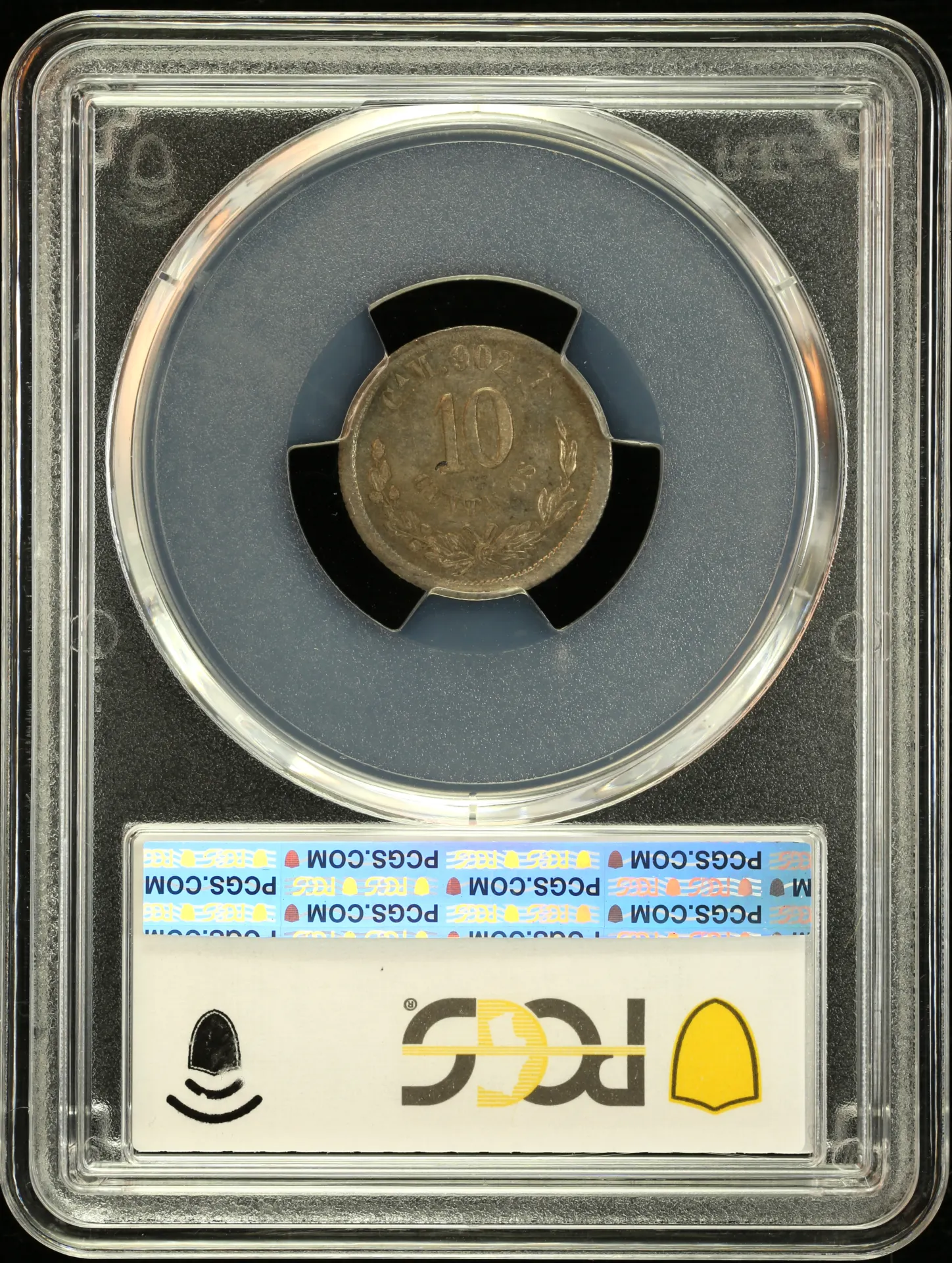 Mexican Coins Republic Silver & Minors Republic Silver & Minors 10 Centavo 1890 Ca M PCGS MS63 0157682 Republic Silver & Minors 10 Centavo 1890 Ca M PCGS MS63 0157682Republic Silver & Minors 10 Centavo 1890 Ca M PCGS MS63 0157682 - Image 2