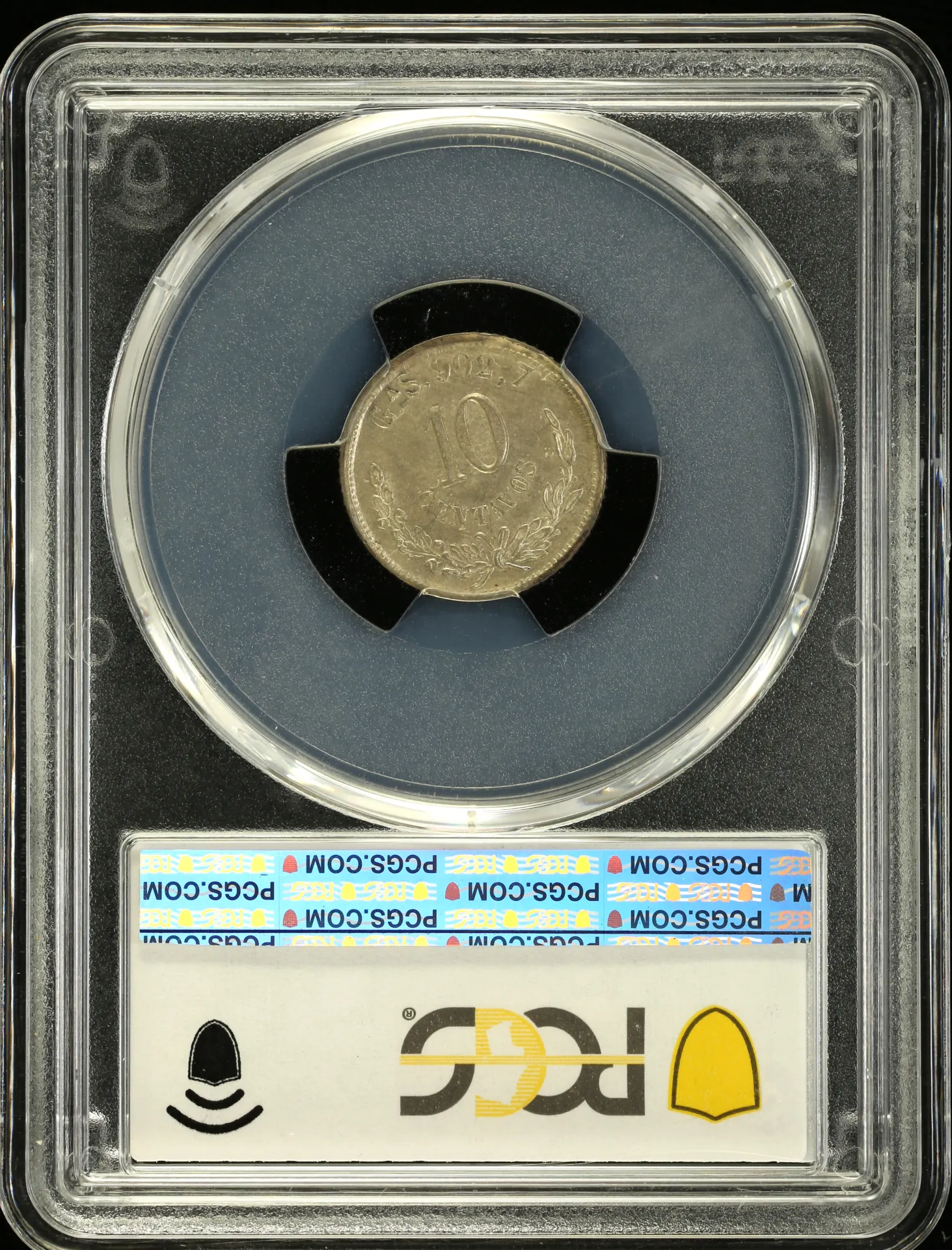 Mexican Coins Republic Silver & Minors Republic Silver & Minors 10 Centavo 1893 Ga S PCGS MS62 0157689 Republic Silver & Minors 10 Centavo 1893 Ga S PCGS MS62 0157689Republic Silver & Minors 10 Centavo 1893 Ga S PCGS MS62 0157689 - Image 2
